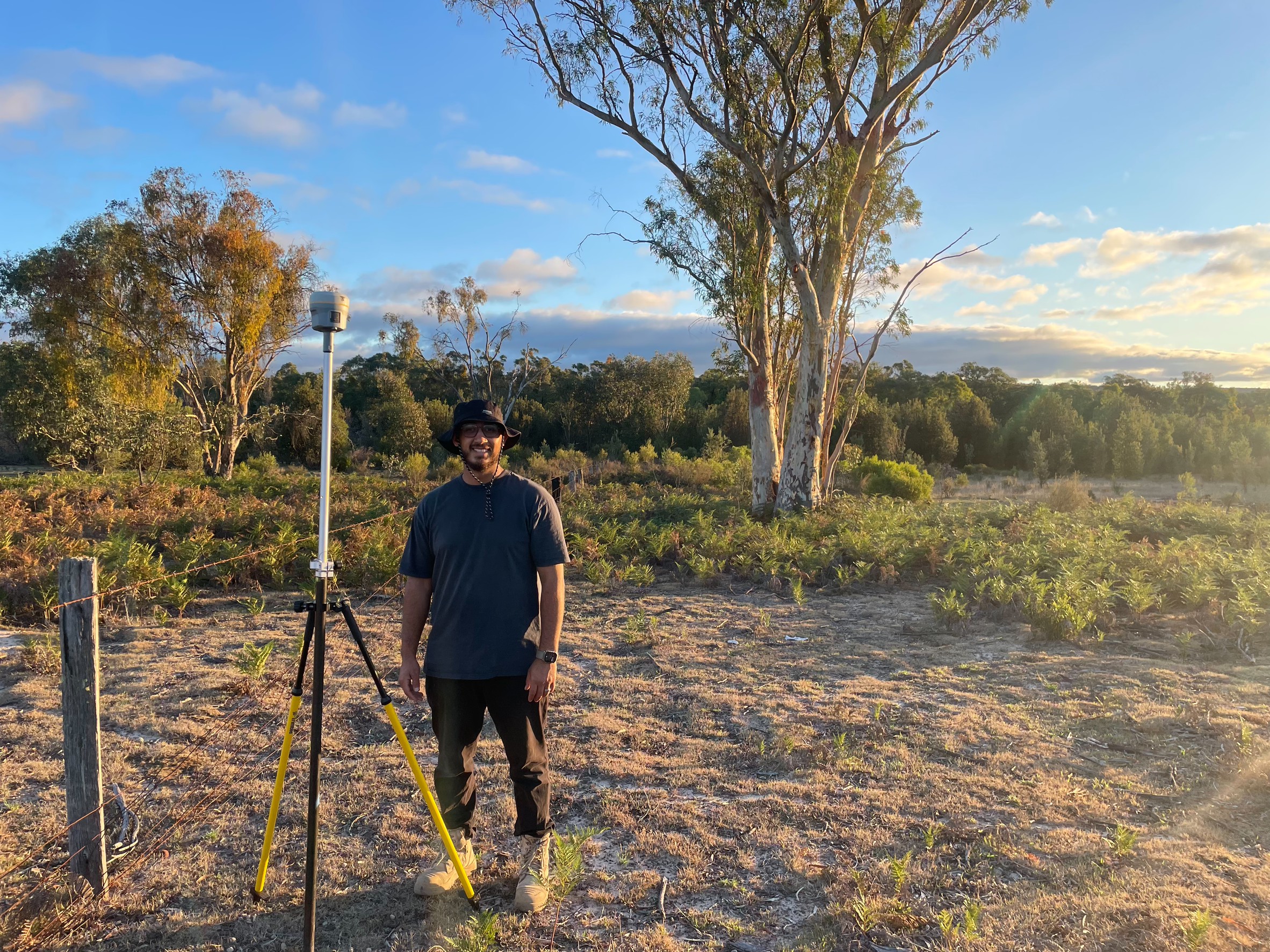 Site Surveyors — surveyor in the field